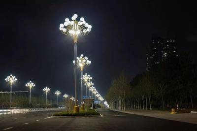 長江路中華燈照明設計